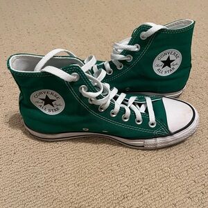 Converse Green High-Top Sneakers
